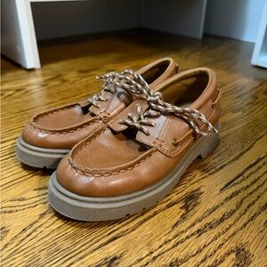 GAP Boys Brown Leather Dress Shoes